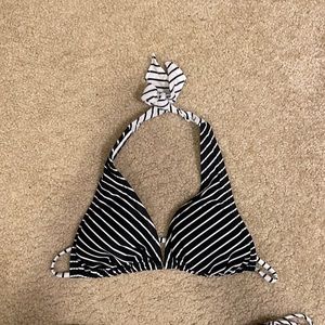 Athleta halter sting swim top Sz S